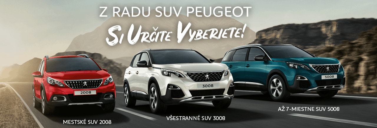 Peugeot 3008 Suv Banner