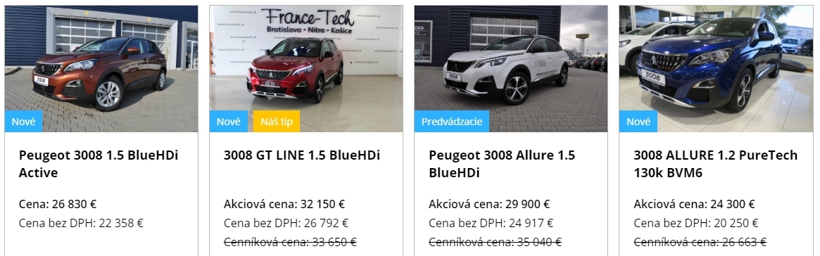 Peugeot Cena Peugeot Cena
