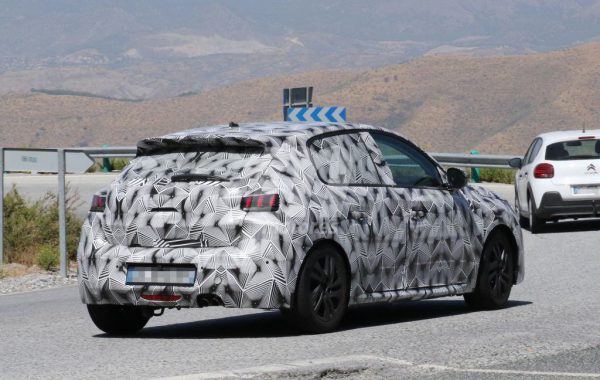 Peugeot 208 2019 Fotos Espia 6