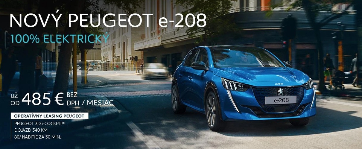 Peugeot E 208 Cena Peugeot E 208 Cena