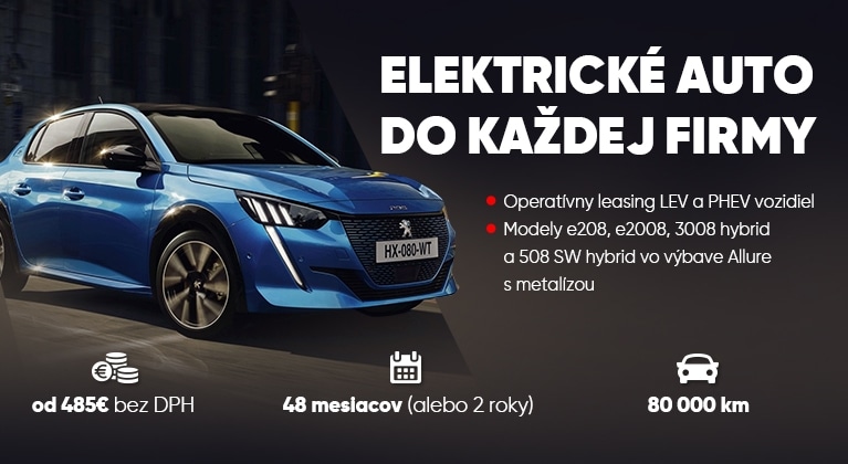 Elektricky Peugeot Web Mob