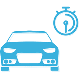 car and clock