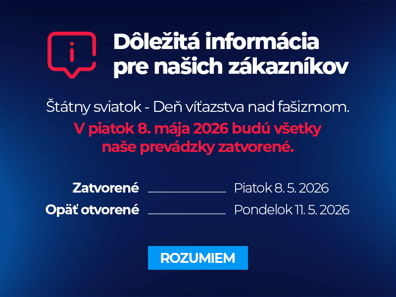 Dôležitá informácia